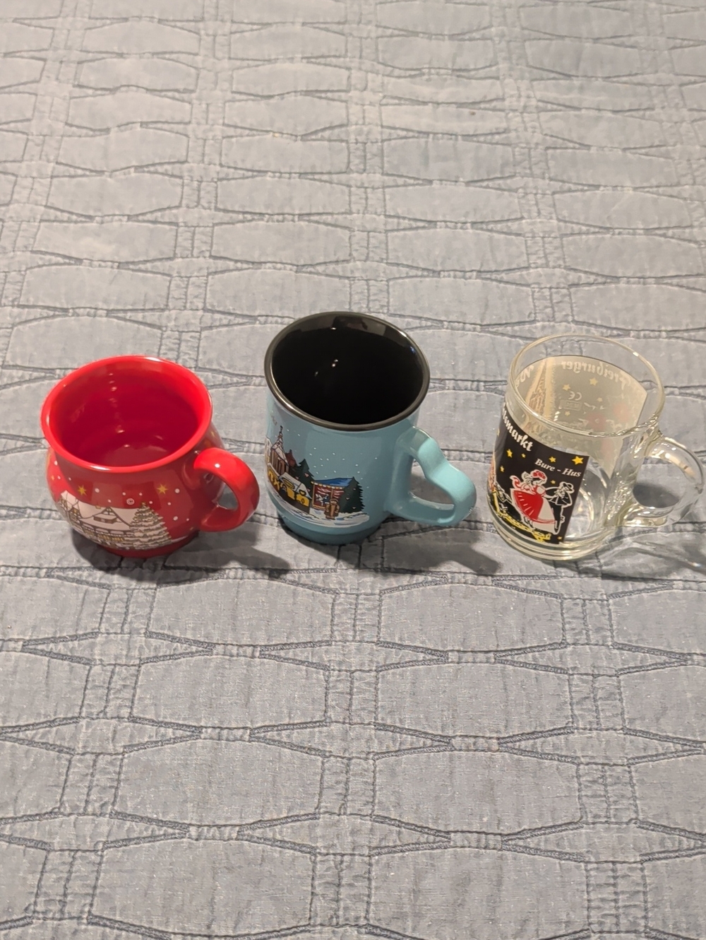 Set Of 3 Coffee Mugs From Germany